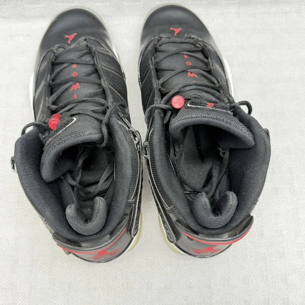 Nike Air Jordan 6 Rings Black Gym Men's Size 13 Basketball 322992-064
